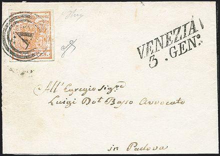 ANTICHI STATI ITALIANI - LOMBARDO VENETO - Annullamenti  (1850)  - Catalogo Cataloghi su offerta - Studio Filatelico Toselli