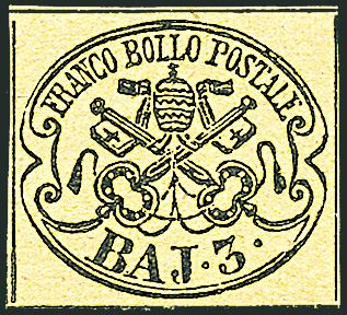 ANTICHI STATI ITALIANI - PONTIFICIO  (1853)  - Catalogo Cataloghi su offerta - Studio Filatelico Toselli