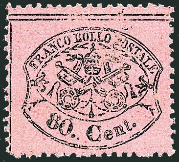 ANTICHI STATI ITALIANI - PONTIFICIO  (1868)  - Catalogo Cataloghi su offerta - Studio Filatelico Toselli