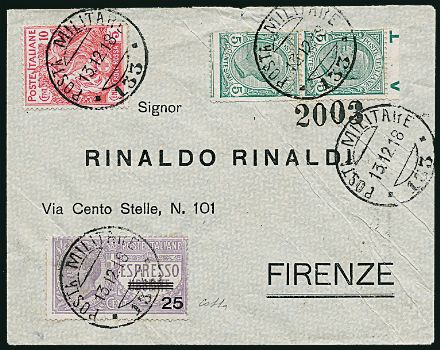 ITALIA REGNO Espressi  (1917)  - Catalogo Cataloghi su offerta - Studio Filatelico Toselli
