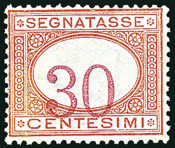 ITALIA REGNO Segnatasse  (1890)  - Catalogo Cataloghi su offerta - Studio Filatelico Toselli