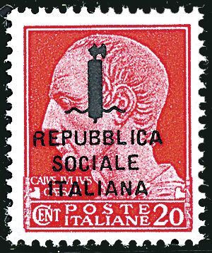 REPUBBLICA SOCIALE ITALIANA  (1944)  - Catalogo Cataloghi su offerta - Studio Filatelico Toselli