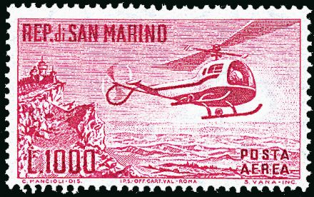 SAN MARINO Posta aerea  (1961)  - Catalogo Cataloghi su offerta - Studio Filatelico Toselli