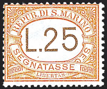 SAN MARINO Segnatasse  (1927)  - Catalogo Cataloghi su offerta - Studio Filatelico Toselli