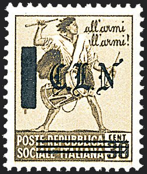 EMISSIONI C.L.N. - TORINO  (1944)  - Catalogo Cataloghi su offerta - Studio Filatelico Toselli