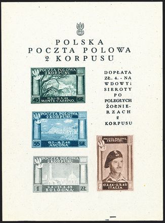 CORPO POLACCO Foglietti  (1946)  - Catalogo Cataloghi su offerta - Studio Filatelico Toselli