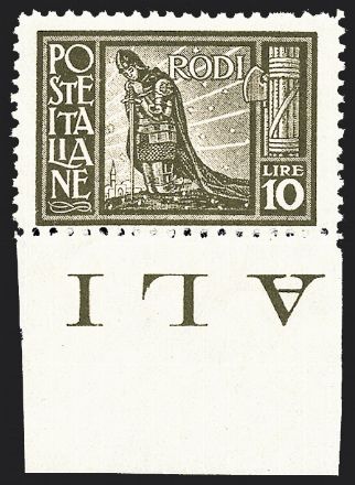 COLONIE ITALIANE - EGEO  (1929)  - Catalogo Cataloghi su offerta - Studio Filatelico Toselli