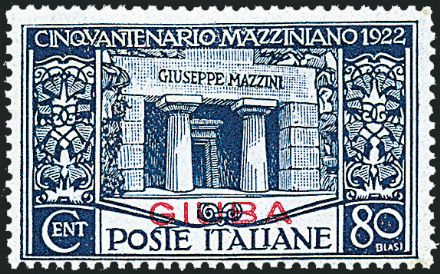 COLONIE ITALIANE - OLTRE GIUBA - Saggi  (1922)  - Catalogo Cataloghi su offerta - Studio Filatelico Toselli