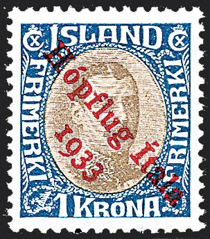 EUROPA - ISLANDA  (1933)  - Catalogo Cataloghi su offerta - Studio Filatelico Toselli