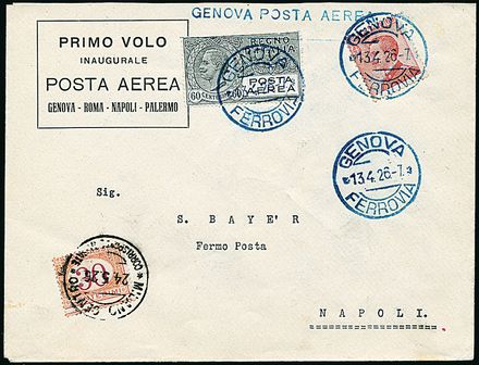 POSTA AEREA ITALIANA  (1926)  - Catalogo Cataloghi su offerta - Studio Filatelico Toselli