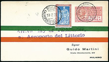 POSTA AEREA ITALIANA  (1929)  - Catalogo Cataloghi su offerta - Studio Filatelico Toselli