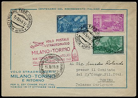POSTA AEREA ITALIANA  (1948)  - Catalogo Cataloghi su offerta - Studio Filatelico Toselli