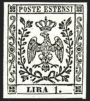 ANTICHI STATI ITALIANI - MODENA  (1855)  - Catalogo Catalogo di Vendita a prezzi netti - Studio Filatelico Toselli