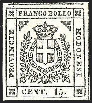 ANTICHI STATI ITALIANI - MODENA - Governo provvisorio  (1859)  - Catalogo Catalogo di Vendita a prezzi netti - Studio Filatelico Toselli