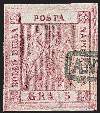 ANTICHI STATI ITALIANI - NAPOLI  (1858)  - Catalogo Catalogo di Vendita a prezzi netti - Studio Filatelico Toselli