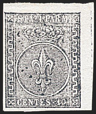 ANTICHI STATI ITALIANI - PARMA  (1852)  - Catalogo Catalogo di Vendita a prezzi netti - Studio Filatelico Toselli