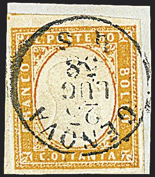 ANTICHI STATI ITALIANI - SARDEGNA  (1858)  - Catalogo Catalogo di Vendita a prezzi netti - Studio Filatelico Toselli