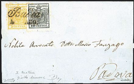 ANTICHI STATI ITALIANI - LOMBARDO VENETO  (1850)  - Catalogo Cataloghi su offerta - Studio Filatelico Toselli