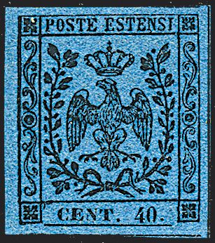 ANTICHI STATI ITALIANI - MODENA  (1854)  - Catalogo Cataloghi su offerta - Studio Filatelico Toselli