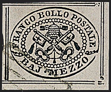 ANTICHI STATI ITALIANI - PONTIFICIO  (1852)  - Catalogo Cataloghi su offerta - Studio Filatelico Toselli