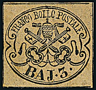 ANTICHI STATI ITALIANI - PONTIFICIO  (1852)  - Catalogo Cataloghi su offerta - Studio Filatelico Toselli