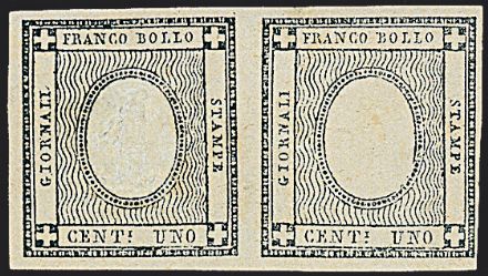 ANTICHI STATI ITALIANI - SARDEGNA - Francobolli per stampati  (1861)  - Catalogo Cataloghi su offerta - Studio Filatelico Toselli