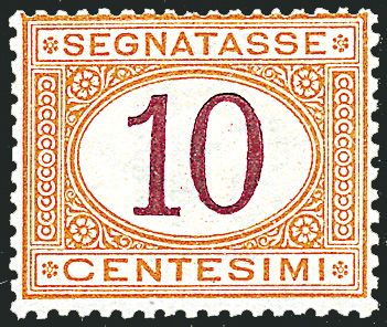 ITALIA REGNO Segnatasse  (1870)  - Catalogo Cataloghi su offerta - Studio Filatelico Toselli