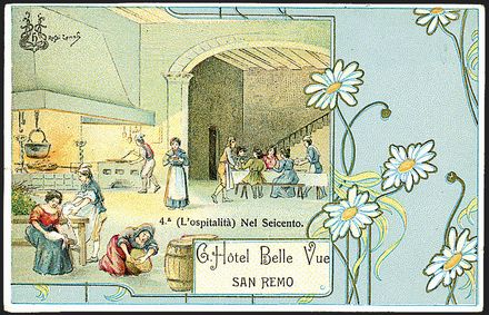 ITALIA REGNO Cartoline illustrate - San Remo  (Hote)  - Catalogo Cataloghi su offerta - Studio Filatelico Toselli