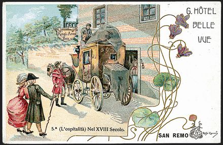 ITALIA REGNO Cartoline illustrate - San Remo  (Hote)  - Catalogo Cataloghi su offerta - Studio Filatelico Toselli