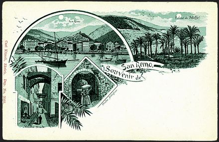 ITALIA REGNO Cartoline illustrate - San Remo  (Souv)  - Catalogo Cataloghi su offerta - Studio Filatelico Toselli
