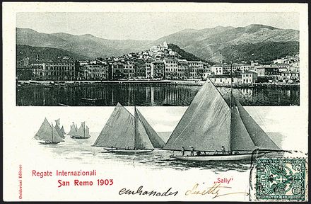 ITALIA REGNO Cartoline illustrate - San Remo  (1903)  - Catalogo Cataloghi su offerta - Studio Filatelico Toselli