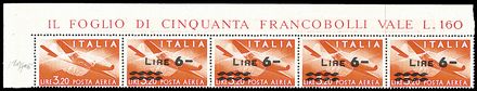 ITALIA REPUBBLICA Posta aerea  (1947)  - Catalogo Cataloghi su offerta - Studio Filatelico Toselli