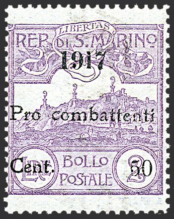 SAN MARINO  (1917)  - Catalogo Cataloghi su offerta - Studio Filatelico Toselli