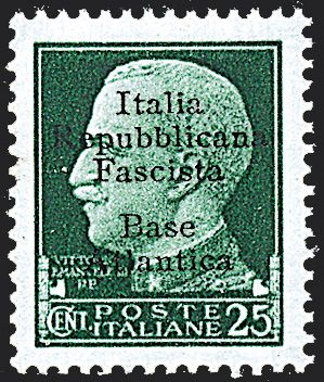 EMISSIONI LOCALI - BASE ATLANTICA  (1943)  - Catalogo Cataloghi su offerta - Studio Filatelico Toselli