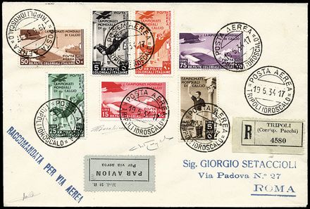 COLONIE ITALIANE - EMISSIONI GENERALI  (1934)  - Catalogo Cataloghi su offerta - Studio Filatelico Toselli
