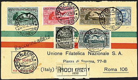 COLONIE ITALIANE - EGEO - Posta aerea  (1930)  - Catalogo Cataloghi su offerta - Studio Filatelico Toselli