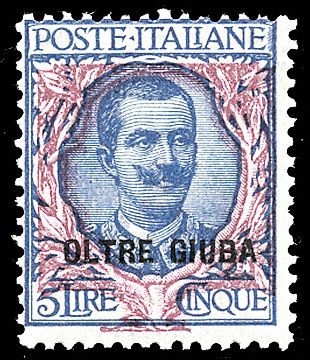 COLONIE ITALIANE - OLTRE GIUBA  (1925)  - Catalogo Cataloghi su offerta - Studio Filatelico Toselli