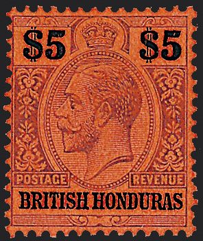 OLTREMARE - BRITISH HONDURAS  (1913)  - Catalogo Cataloghi su offerta - Studio Filatelico Toselli