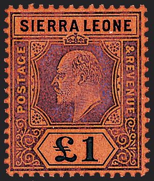 OLTREMARE - SIERRA LEONE  (1907)  - Catalogo Cataloghi su offerta - Studio Filatelico Toselli