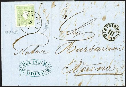 ANTICHI STATI ITALIANI - LOMBARDO VENETO  (1862)  - Catalogo Catalogo di Vendita a prezzi netti - Studio Filatelico Toselli