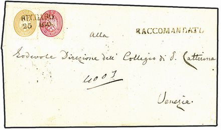 ANTICHI STATI ITALIANI - LOMBARDO VENETO  (1864)  - Catalogo Catalogo di Vendita a prezzi netti - Studio Filatelico Toselli
