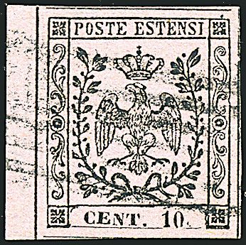 ANTICHI STATI ITALIANI - MODENA  (1852)  - Catalogo Catalogo di Vendita a prezzi netti - Studio Filatelico Toselli
