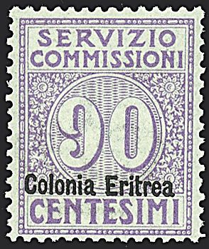 COLONIE ITALIANE - ERITREA - Servizio commissioni  - Catalogo Catalogo a Prezzi Netti on-line - Studio Filatelico Toselli