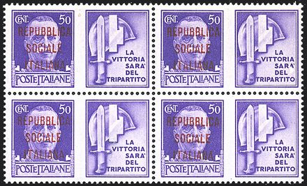 REPUBBLICA SOCIALE ITALIANA Propaganda di guerra  - Catalogo Catalogo di vendita su offerte ON-LINE - Studio Filatelico Toselli