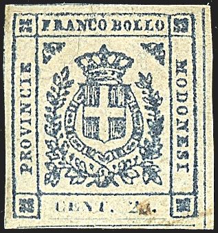 ANTICHI STATI ITALIANI - MODENA - Governo Provvisorio  - Catalogo Catalogo di vendita su offerte - Studio Filatelico Toselli
