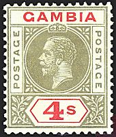 COLONIE INGLESI GAMBIA 