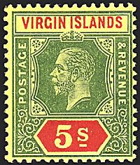 COLONIE INGLESI BRITISH VIRGIN ISLANDS 