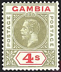 COLONIE INGLESI GAMBIA 