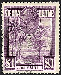 COLONIE INGLESI SIERRA LEONE 