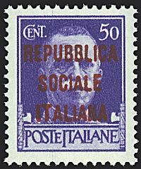 REPUBBLICA SOCIALE ITALIANA  